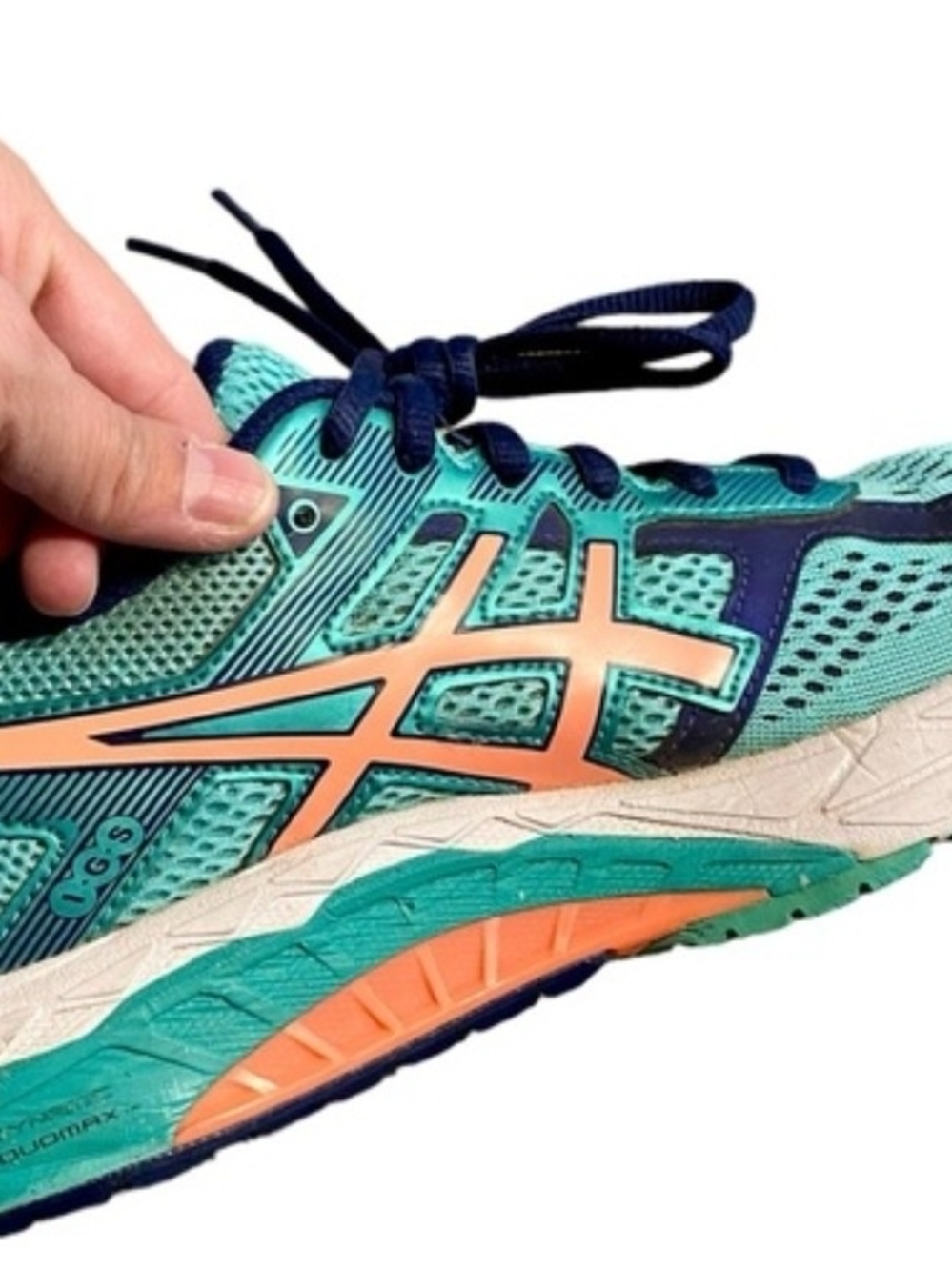 ASICS Women's Teal & Coral Running Shoe